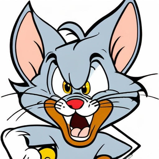 Tom And Jerry Angry 